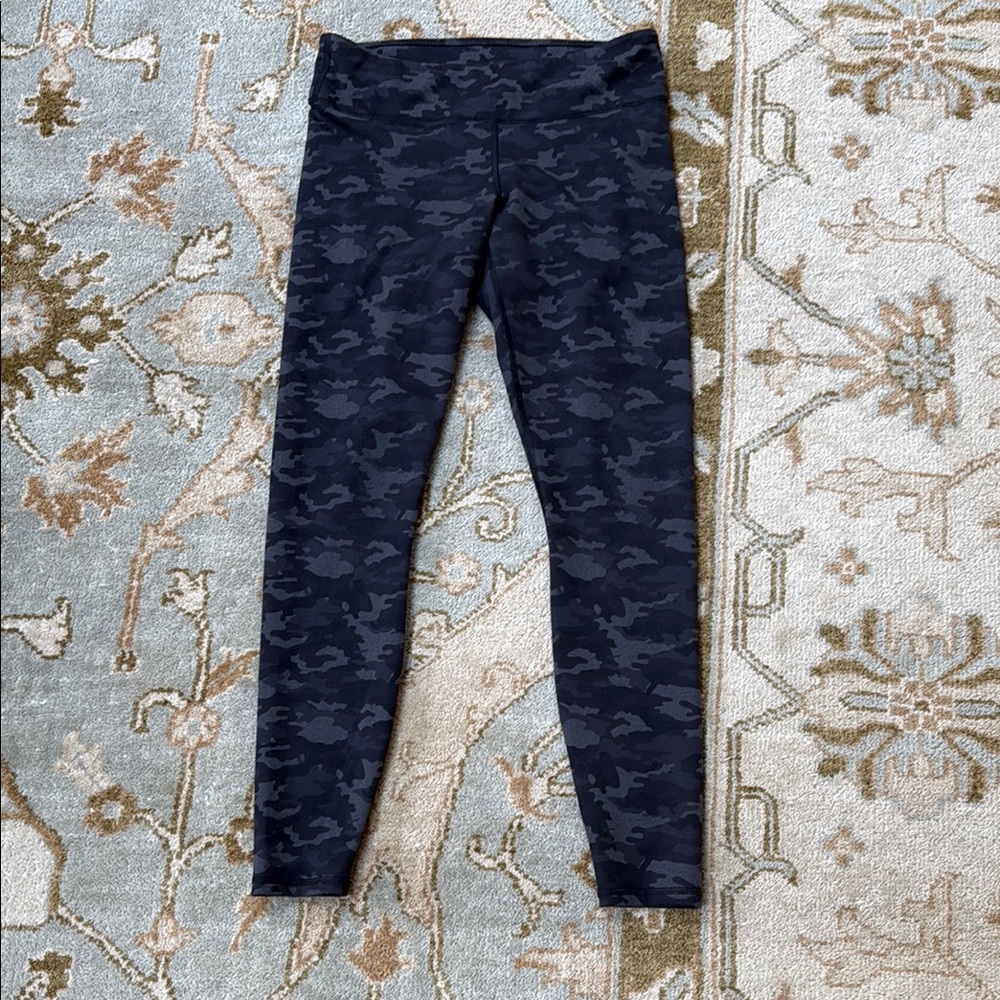 Fabletics Black and Gray Leggings Performance Fit